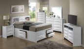 Stylish Contemporary Queen Storage Bed