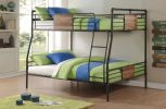 Brantley Sandy Black & Dark Bronze Hand-Brushed Finish Full XL/Queen Bunk Bed