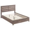 Geary Barrel Oak Eastern King Storage Panel Bed