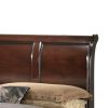 LaVita G8875A-KB King Storage Bed , Cappuccino