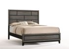 Weathered Grey Queen Bed