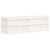 Garden Planter White Solid pine wood Large Decorative Inlays