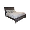 Sierra Queen Size Contemporary Bed Made with Wood in Gray