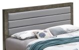 Stylish Gray Queen Bed With Robust Design