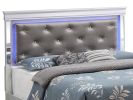 Verona G6700C-QB3 Queen Bed , Silver Champagne