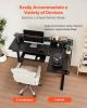 VEVOR L Shaped Desk, Electric Adjustable Height Corner Gaming Desk with Keyboard Tray and Dual Hooks