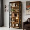 Bookshelf, vertical bookshelf, plant corner, storage rack, display rack