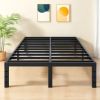 Heavy Duty Metal Platform Bed Frame with Under-Bed Storage, No Box Spring Needed, Easy Assembly, Noise-Free, Non-Slip Design