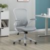 Ergonomic Mesh Office Chair with Breathable Back, Adjustable Height, Padded Seat & Armrests, 250 lbs Capacity