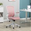 Ergonomic Mesh Office Chair with Breathable Back, Adjustable Height, Padded Seat & Armrests, 250 lbs Capacity