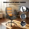 Ergonomic Upholstered Swivel Office Executive Chair with Extra Padding 9131HJ