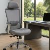 Ergonomic Mesh Office Chair with Adjustable Headrest and Lumbar Support, Breathable Back Design for Home and Office Use 8322H