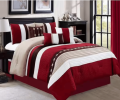 polyester 7-piece bedding set Q