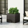OUTDOOR LARGE SQUARE MGO PLANTER