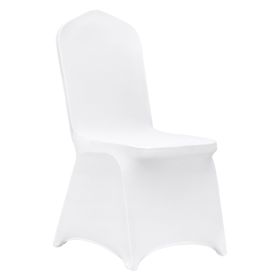 VEVOR Stretch Spandex Folding Chair Covers, Universal Fitted Chair Cover, Removable Washable Protective Slipcovers, for Wedding, Holiday, Banquet (Default: Default)