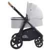 VEVOR Travel System Stroller with Infant Bassinet, 2-in-1 Baby Cradle Stroller Combo, Reversible Seat, Easy One-button Folding