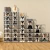 9-Layer Vertical Shoe Rack – Space-Saving Stackable Shoe Organizer for Entryway, Closet, Dorm, Bathroom – Easy Assemble Plastic Shoe Shelf