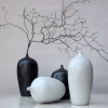 Parel Ceramic Vase White