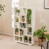 47-Inch Tall Bookshelf for Home Office Living Room