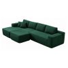 134" Modern Minimalist Modular Sectional Couch with Ottoman, Comfort L Shaped Sofa for Living Room, No Assembly Required
