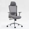Ergonomic Mesh Office Chair with Adjustable Headrest and Lumbar Support, Breathable Back Design for Home and Office Use 8322H
