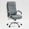 Ergonomic Upholstered Swivel Office Executive Chair with Extra Padding 9131HJ