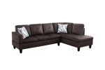 Grey Flannel 3-Piece Living Room Sofa Set
