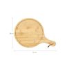 Bamboo Hot Pot Wooden Board Tableware Beef And Lamb Meat Tray