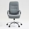 Ergonomic Upholstered Swivel Office Executive Chair with Extra Padding 9131HJ